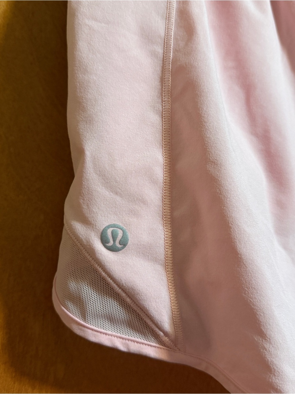 lululemon athletica Pink hotty hot shorts 10 Tall - Picture 3 of 6